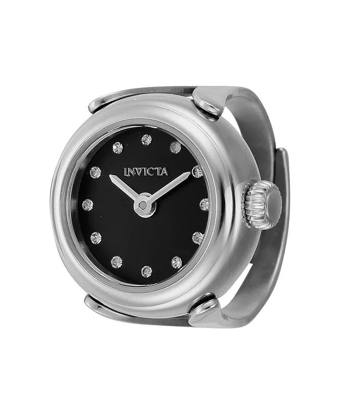 

Женские часы Mini Quartz 2 Hand Black Dial 44481 Invicta, серебряный