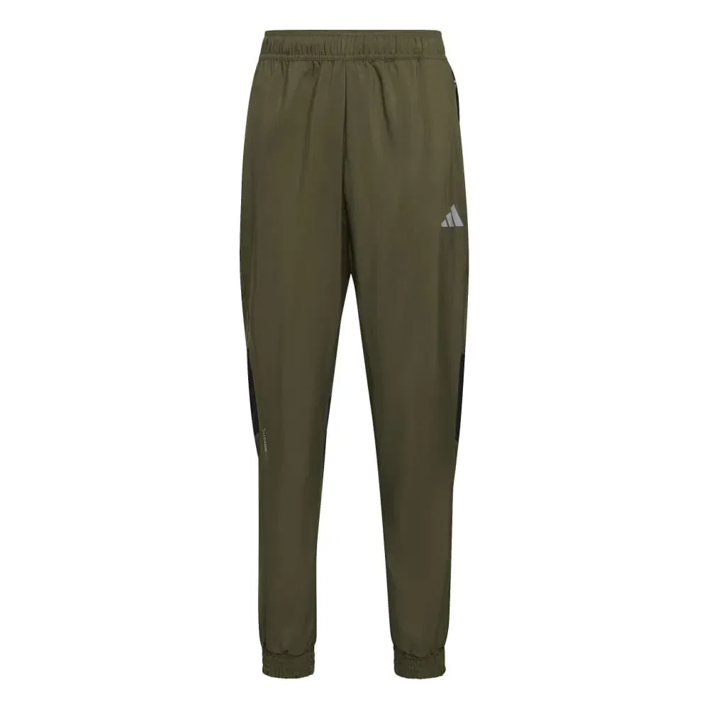 Детские спортивные штаны с технологией CLIMACOOL Adidas Tech Apparel Track, Green — фото 3