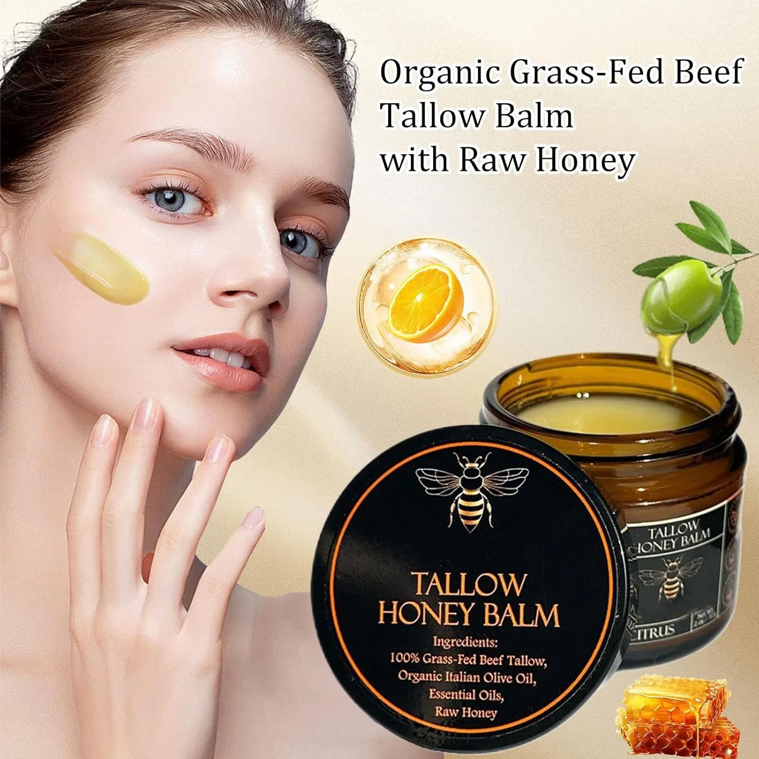 Бальзам для тела Whipped Tallow Honey Balm, 110 г Generisch — фото 3