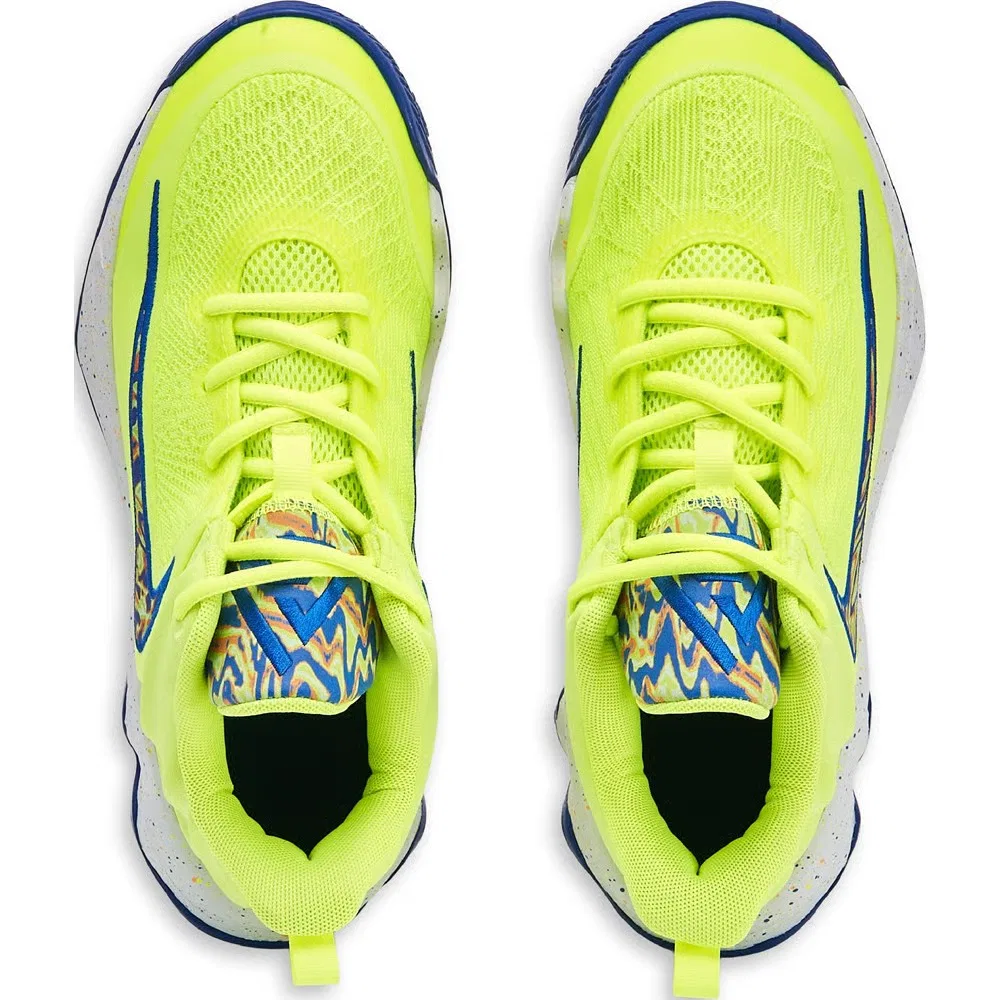Детские баскетбольные кроссовки Giannis Immortality 4 Nike, Green/Blue — фото 4