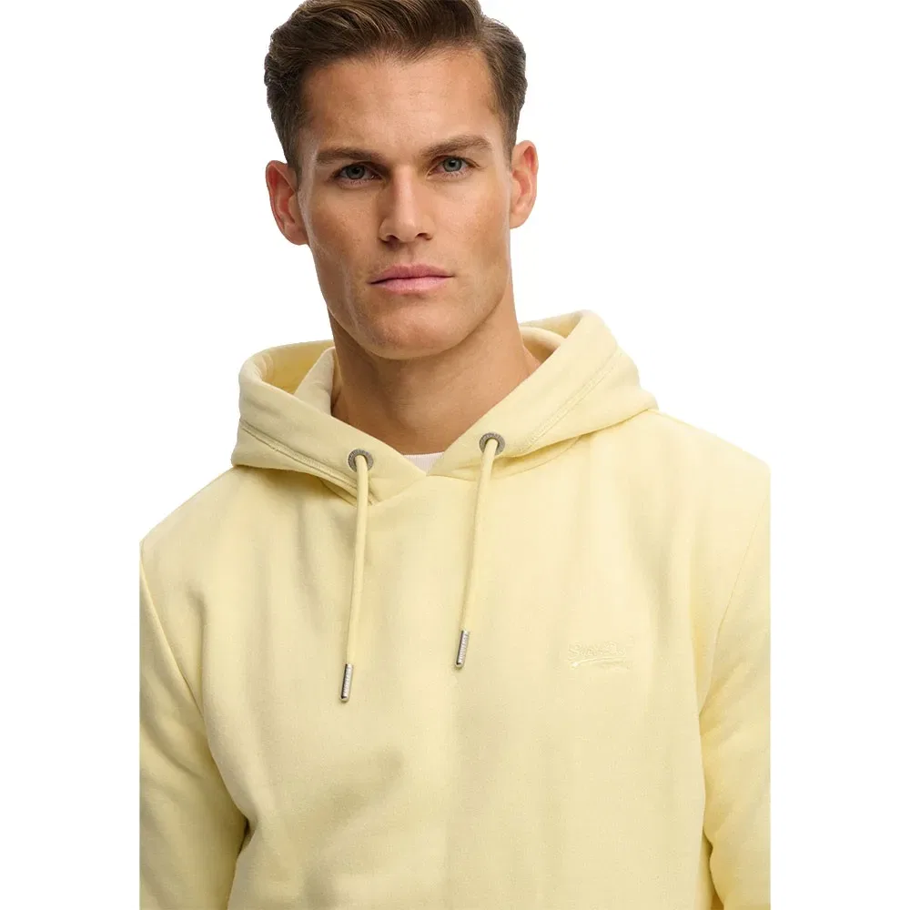 Худи Essential Logo Superdry, желтый — фото 4
