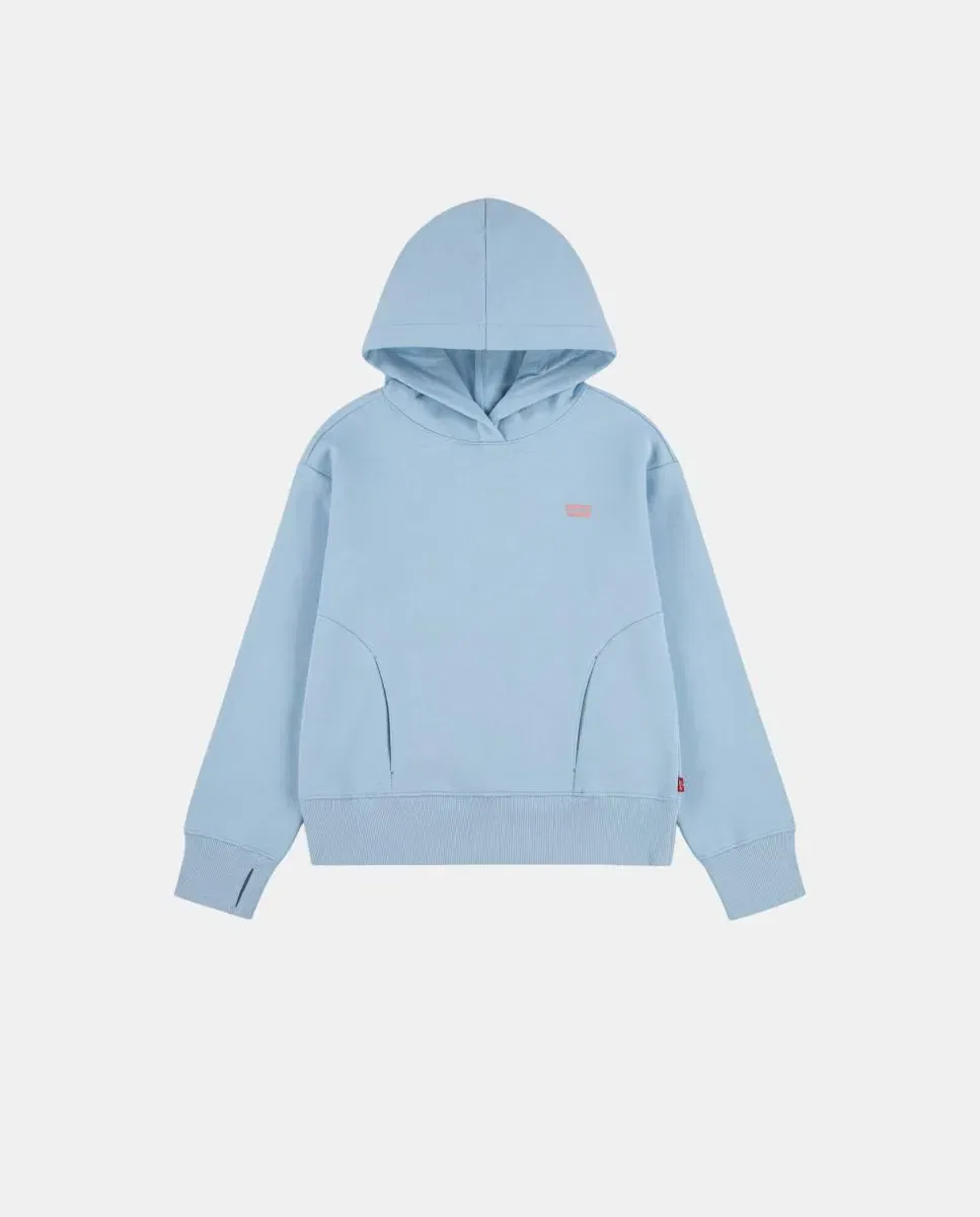 Детская худи для девочек с капюшоном Levi's, Azul