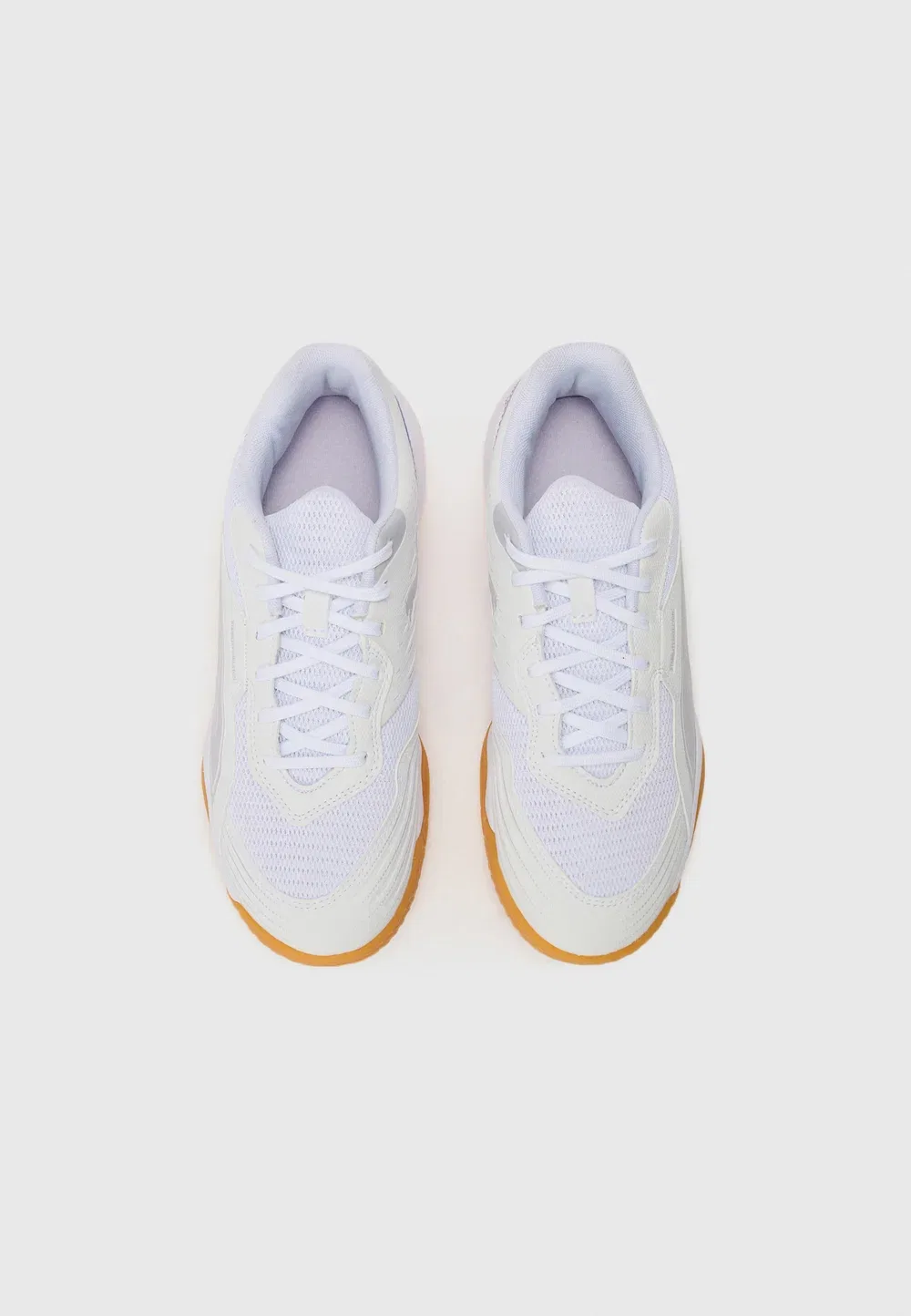 Solarflash iii jr - гандбольные кроссовки Puma, White/Lilac Crush/Berry — фото 4