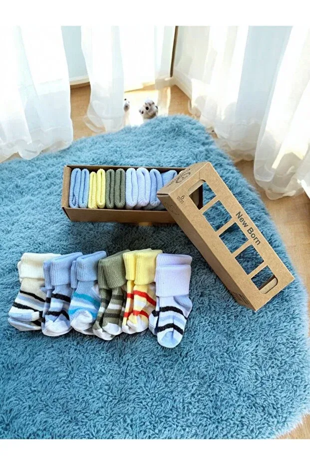 Детский комплект носков для мальчиков хлопковый Young Eradkids, Multicolor — фото 2