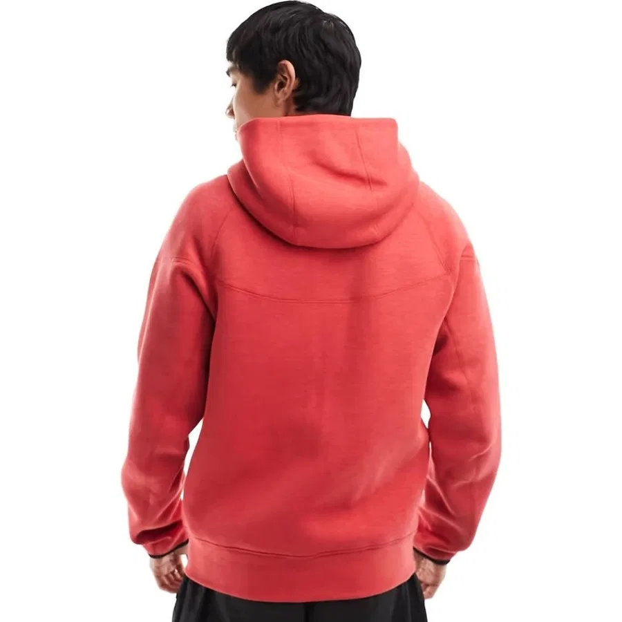 Худи с капюшоном Tech Fleece Full Zip Windrunner Nike, Красный — фото 2