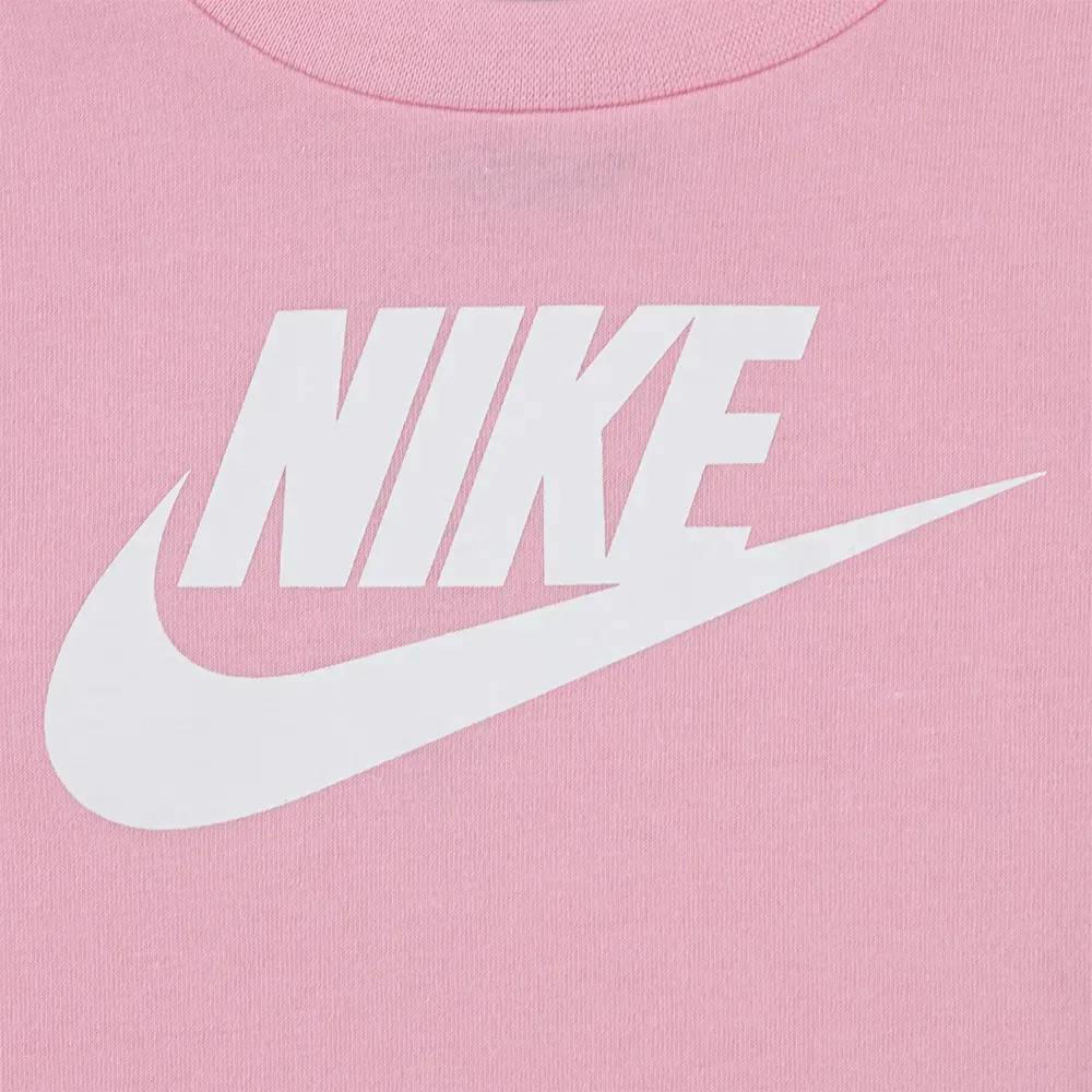 Спортивный костюм Nike Club короткий рукав Nike, розовый — фото 2