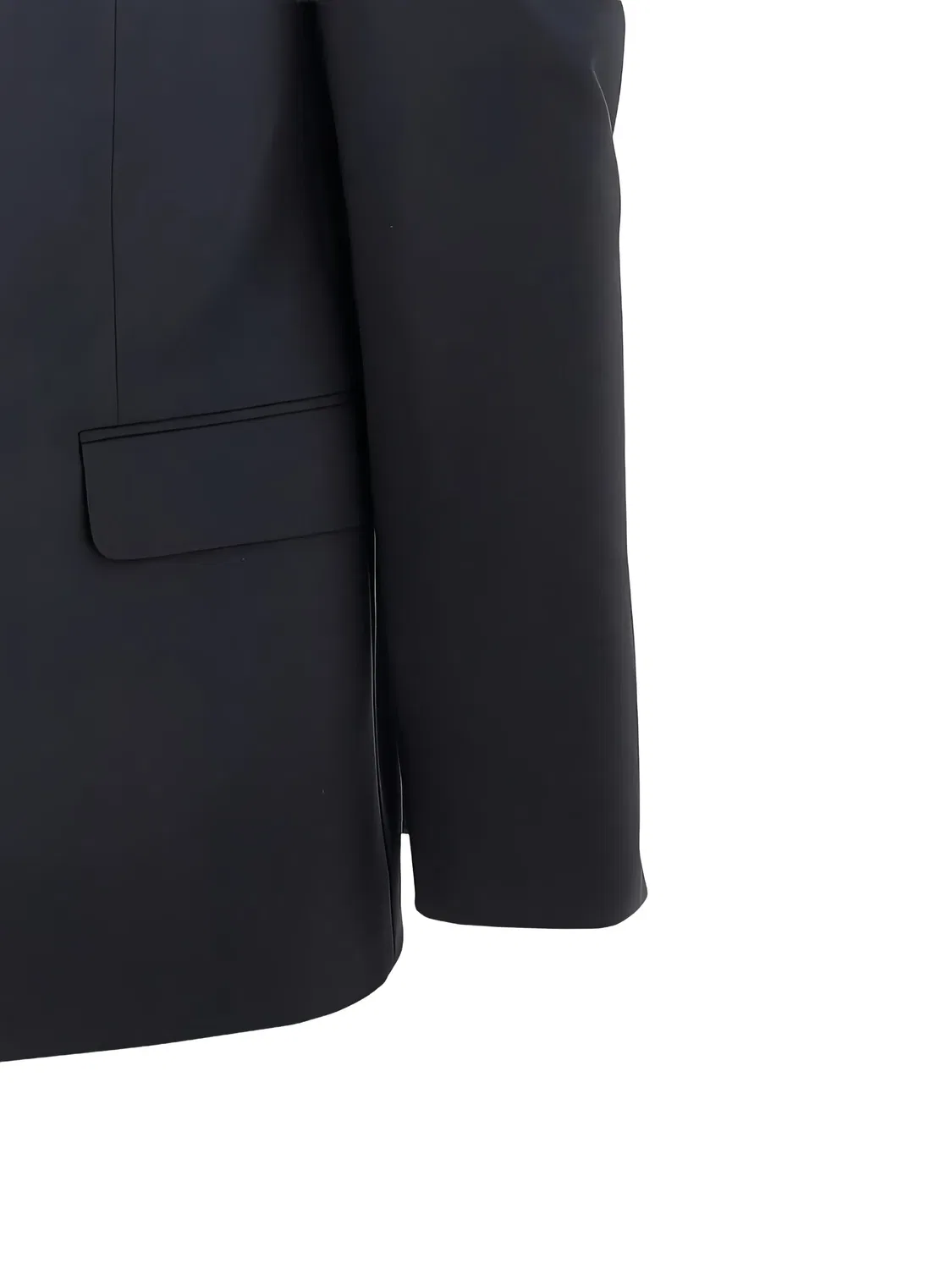 Emporio Armani Костюм однобортный с отложными лацканами, черный — фото 2