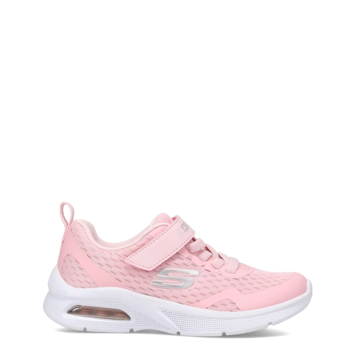 Детские кроссовки для девочек с принтом Microspec Max Skechers, Pink Light — фото 3
