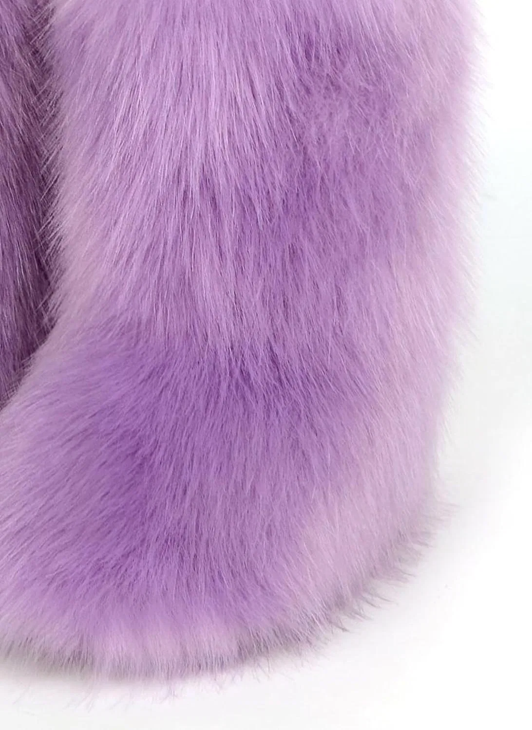 Детские зимние сапоги для девочек с искусственным мехом Urmycos, Light Purple — фото 4