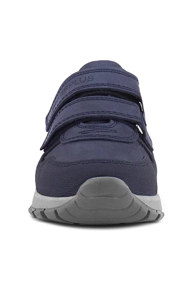 Детские спортивные туфли для мальчиков на шнуровке Rakerplus, Navy Blue — фото 4