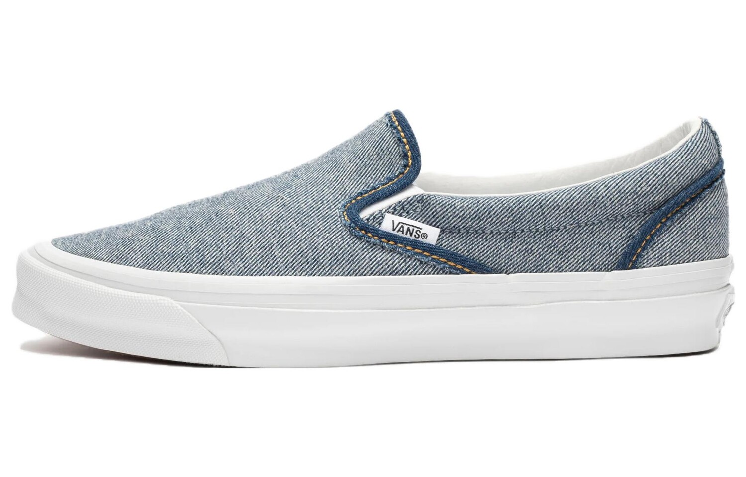 

Кроссовки Slip-On OG Classic 'Inside Out Denim' Vans, цвет Denim Blue