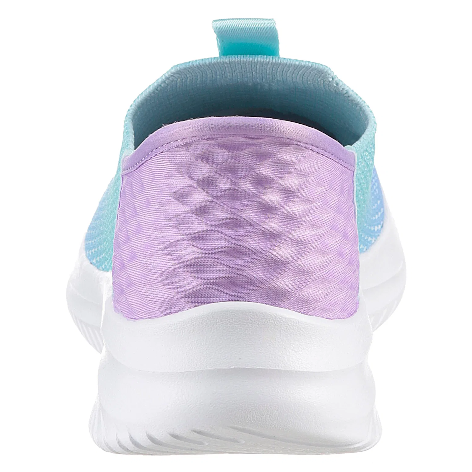 Детские текстильные кроссовки Slip-On Ultra Flex 3.0 Skechers, Light Blue-Lavender — фото 3