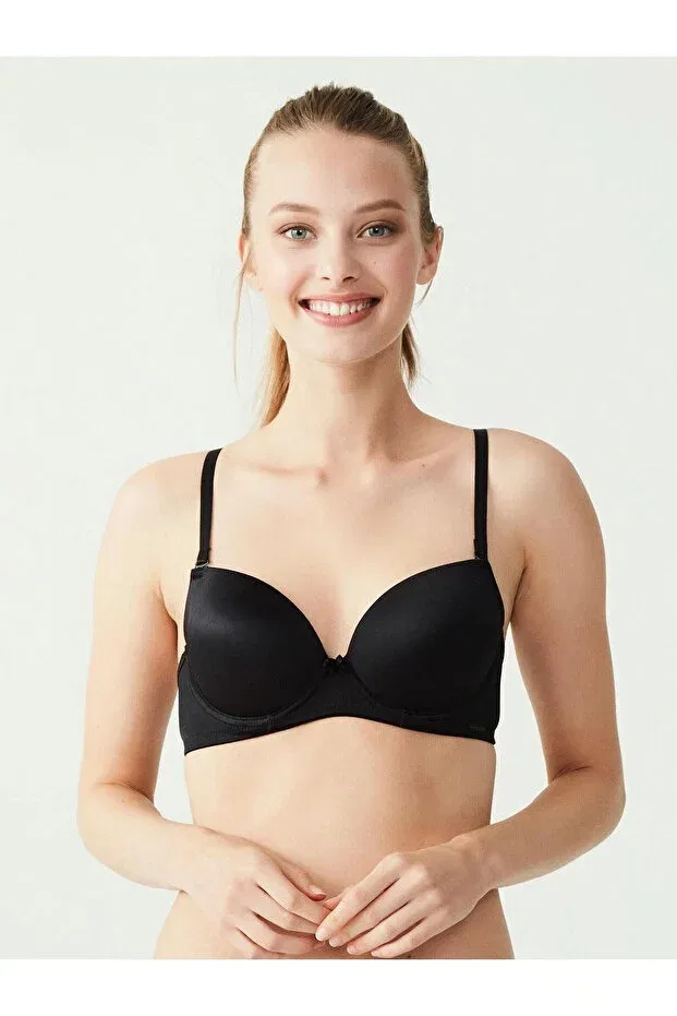 Женский бюстгальтер с пуш-апом U.S. Polo Assn., Black