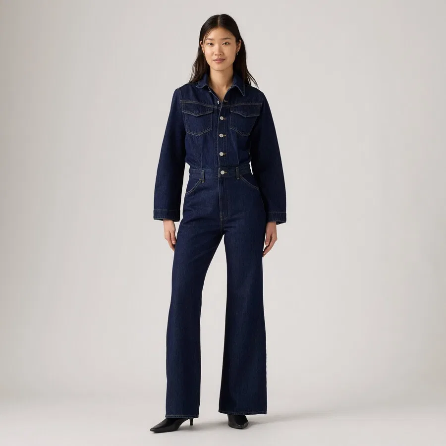Комбинезон LEVI'S в стиле «вестерн», морской синий — фото 2