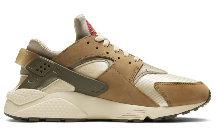 Кроссовки  Nike Air Huarache, коричневый/кремовый — фото 2