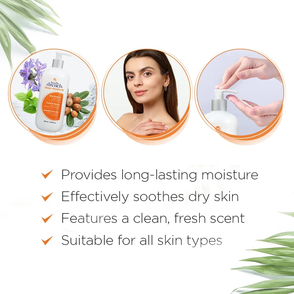 Лосьон для тела Body Drench Deep Moisture Nourishing, 500 мл — фото 4