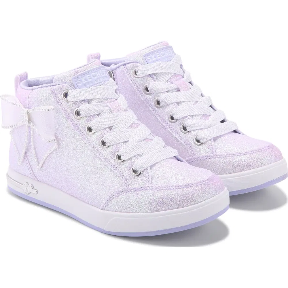 Детские высокие кроссовки Skechers, Lavender