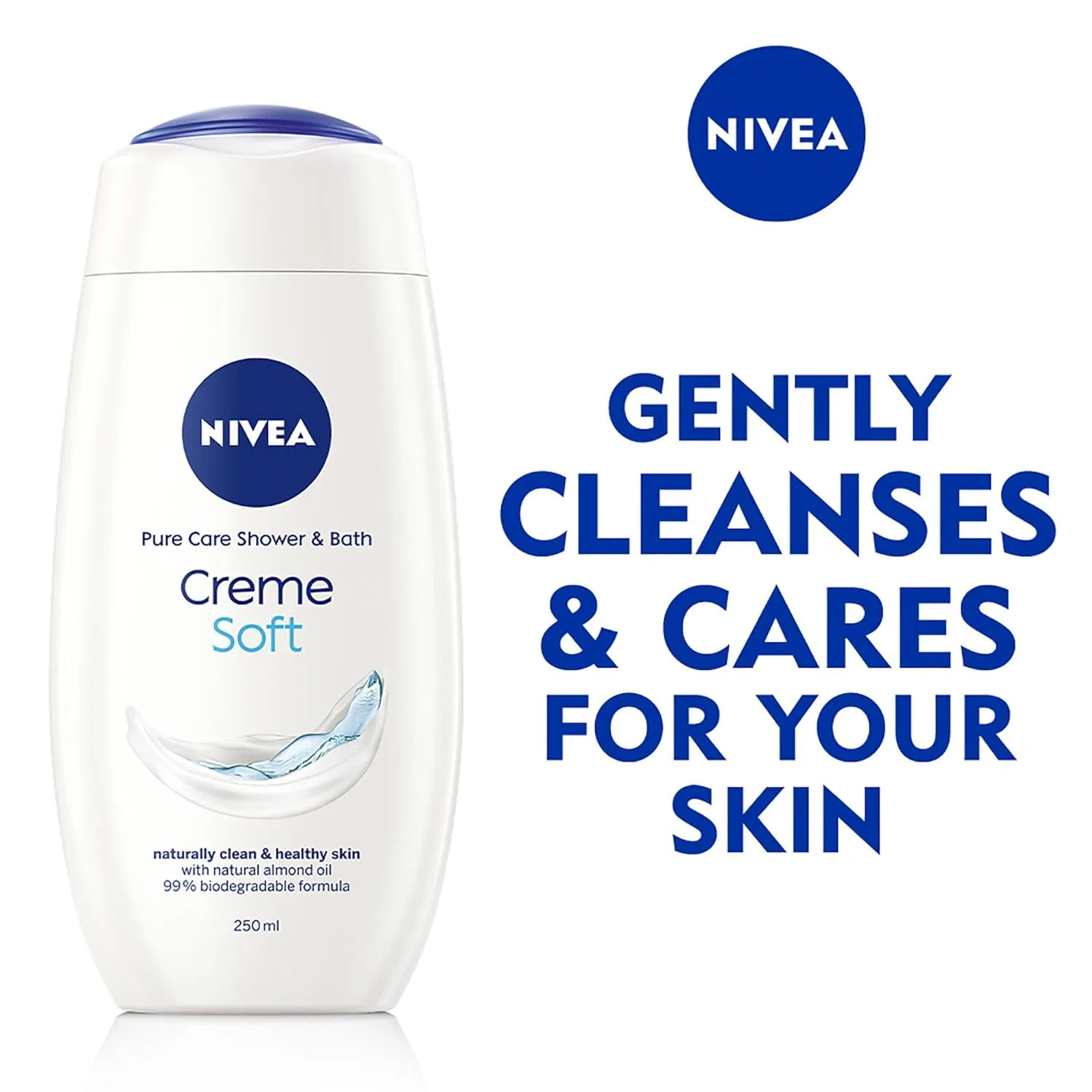 Гель для душа NIVEA Creme Soft, 6 x 250 мл — фото 2