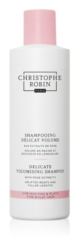 

Шампунь для придания объема тонким и тонким волосам Christophe Robin Delicate Volumizing Shampoo with Rose Extracts