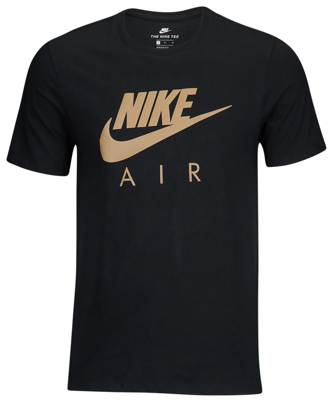 Мужская футболка с длинным рукавом Nike Air Reflective, Nike, Black/Gold Reflective