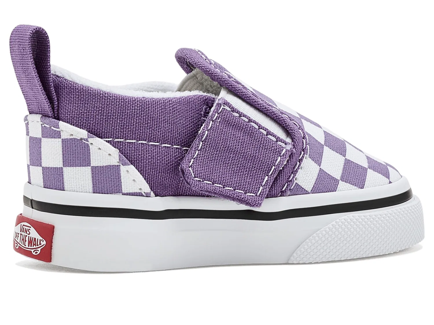 Кроссовки Slip-On V (для младенцев и малышей) Vans Kids, Color Theory Prism Purple — фото 4