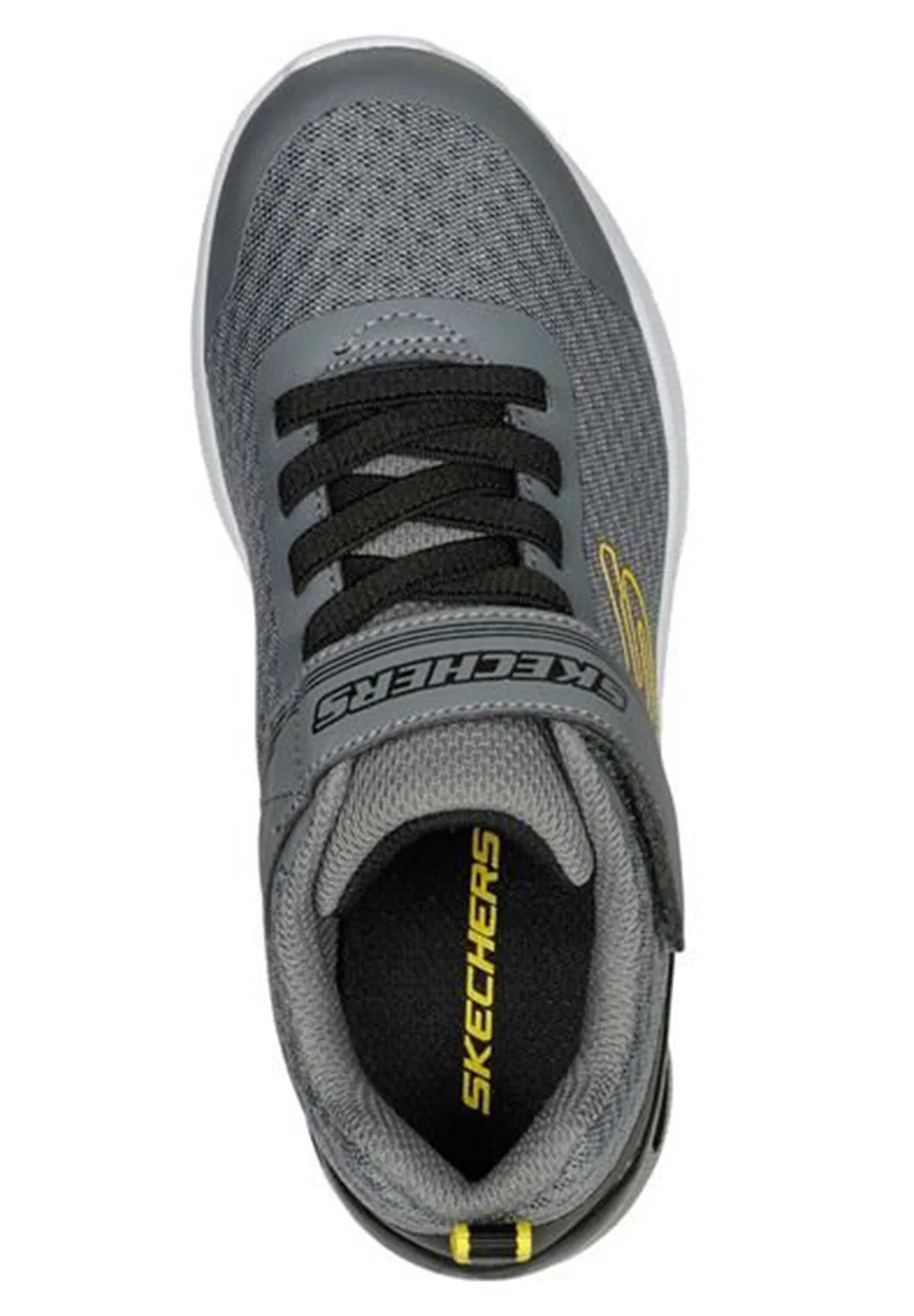 Детские кроссовки для девочек и мальчиков с воздушной подошвой MICROSPEC MAX GORVIX Skechers, Grau — фото 3