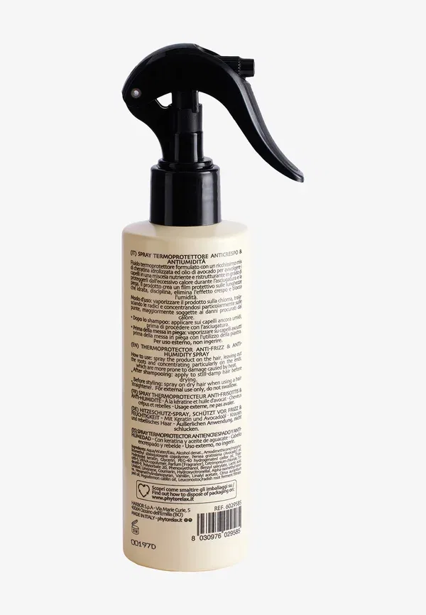 Спрей для волос термозащитный Anti-frizz & Anti-Humidity Phytorelax Keratin, 200 мл — фото 2