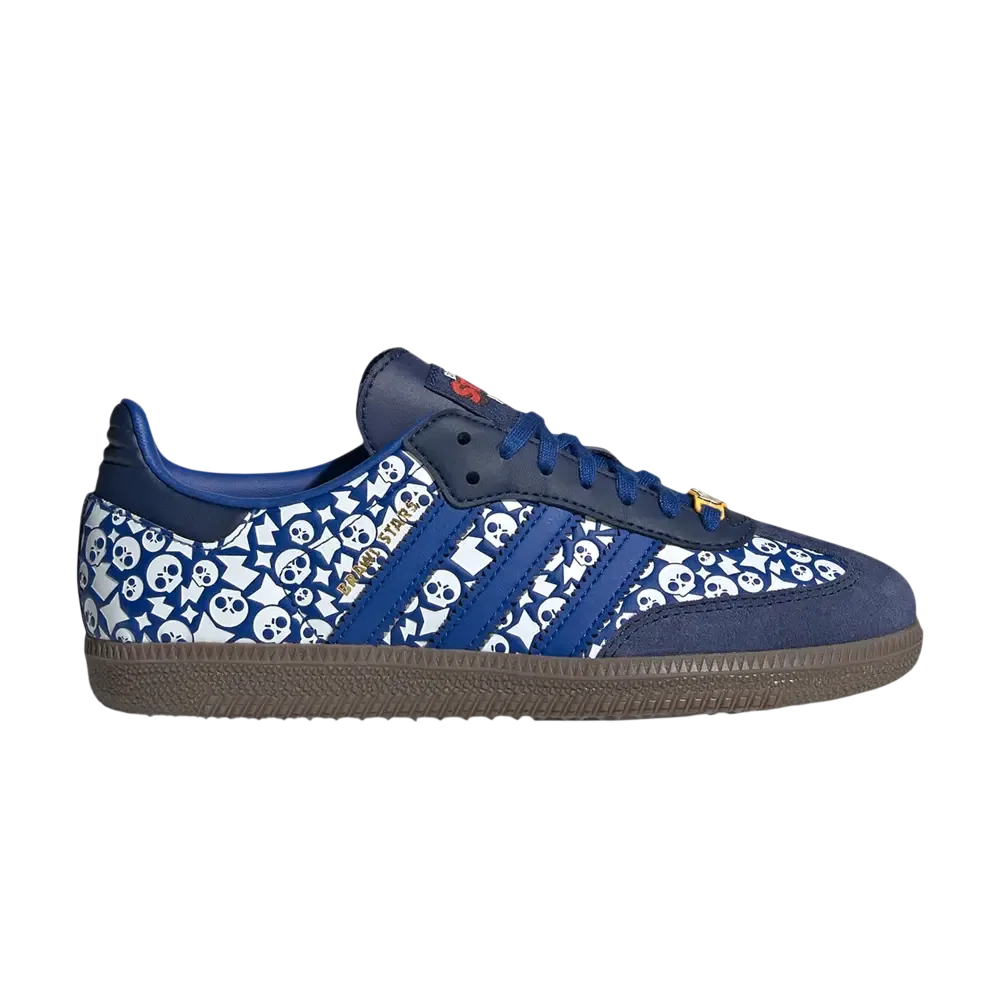 Кроссовки Brawl Stars x Adidas Samba OG Big Kid, синий