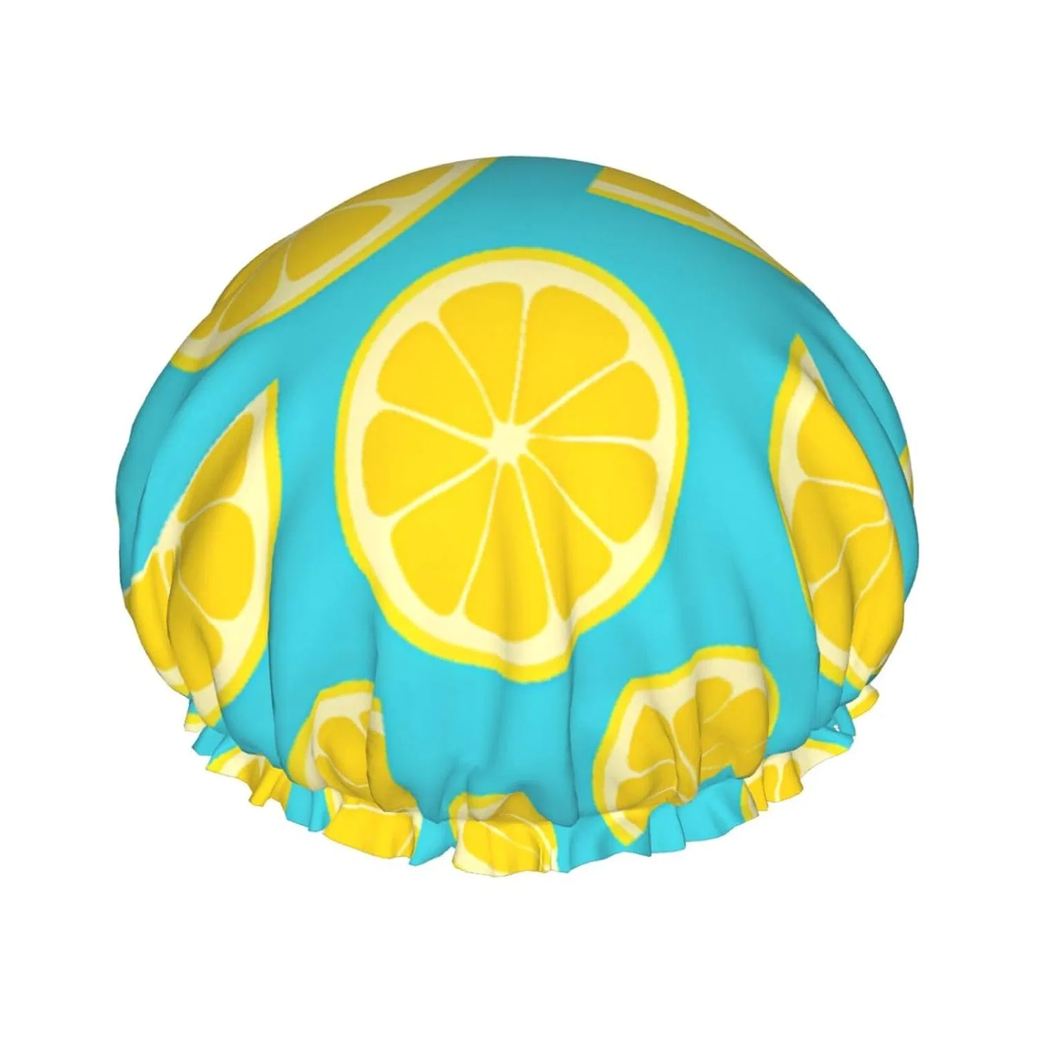 Многоразовая шапочка для душа с принтом, Peiyeety, Fresh Orange Slice