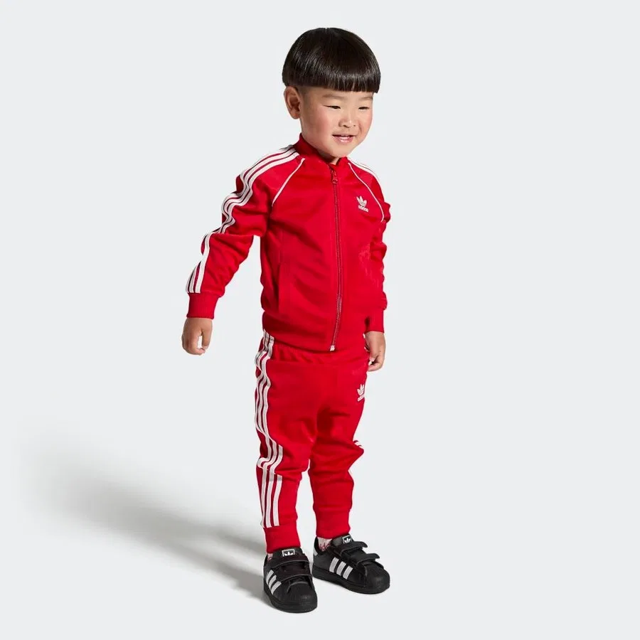 Детские спортивные кроссовки с принтом adidas Superstar II CF I, Разноцветный — фото 2