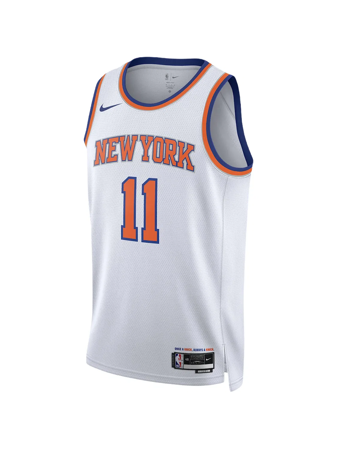 Топ New York Knicks Association Edition Nike, белый