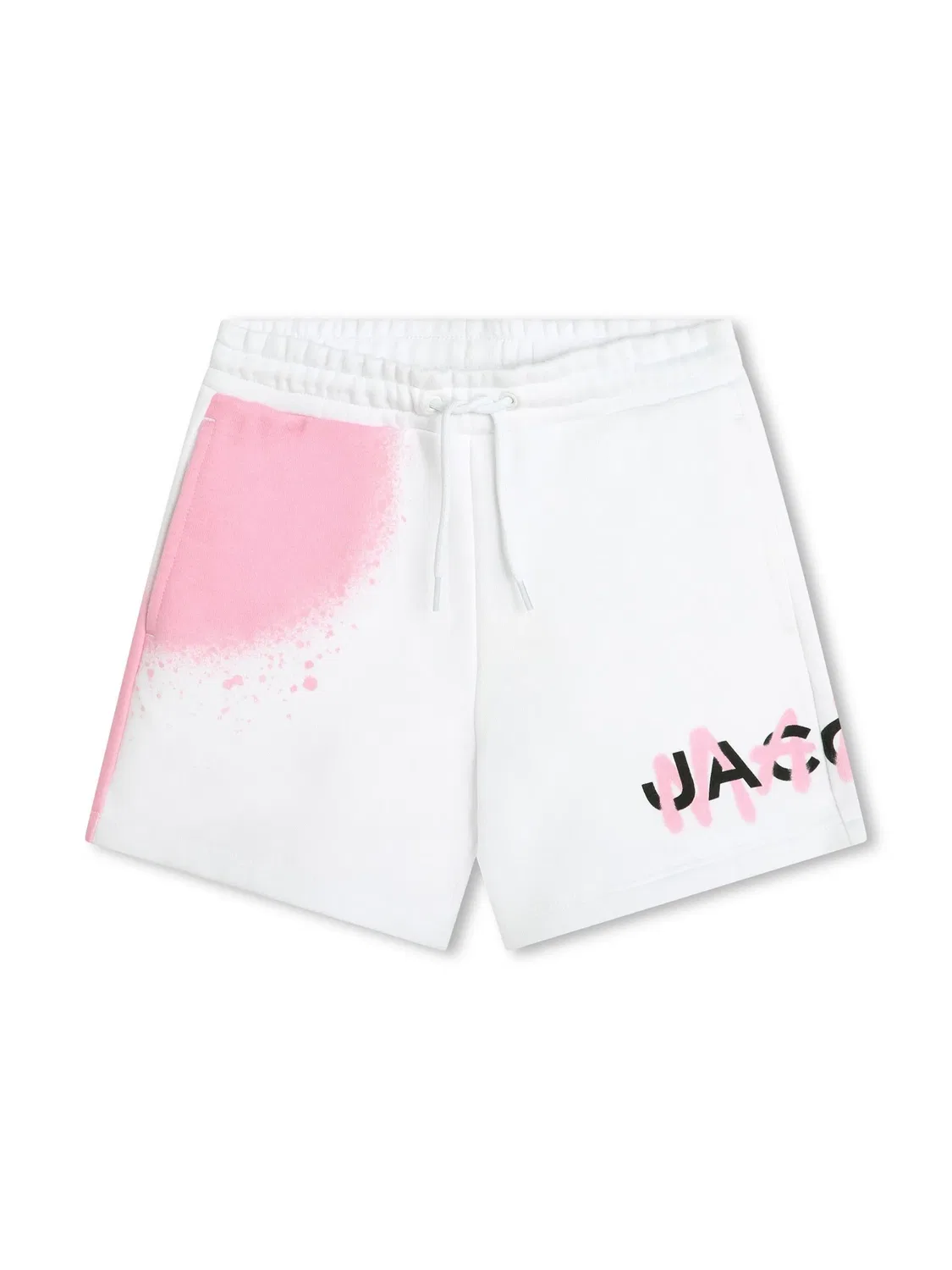 Шорты из органического хлопкового микса с логотипом Marc Jacobs, белый