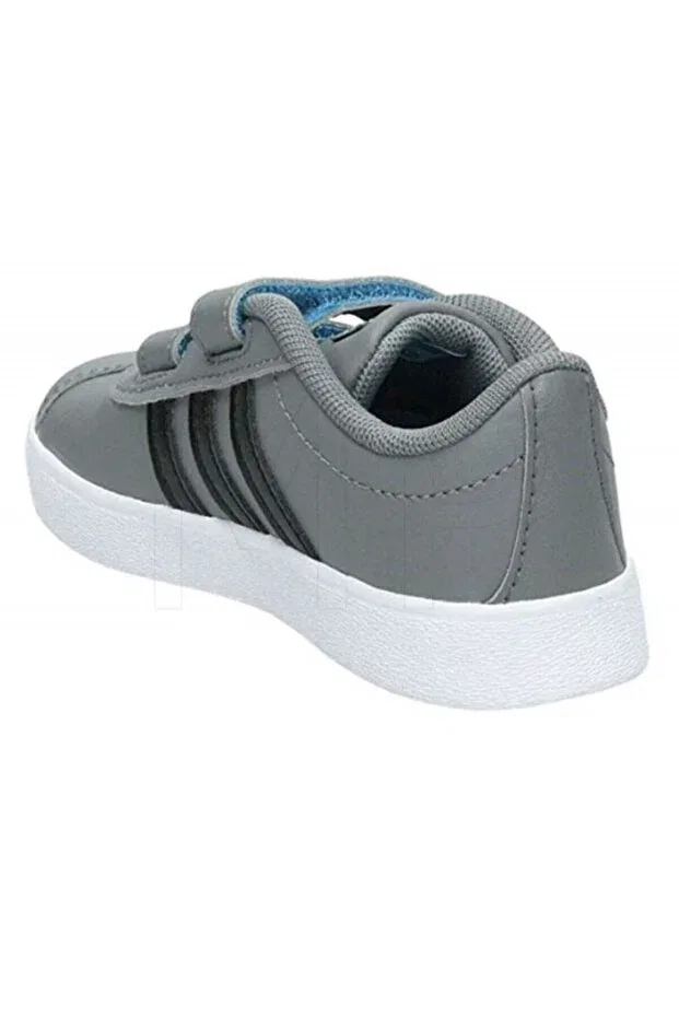 Детские кроссовки для мальчиков с шнуровкой Adidas, Gray — фото 3