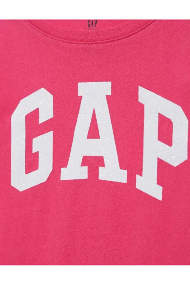 Детская футболка для девочек с принтом Tshirt 460525 Gap, Pink — фото 2