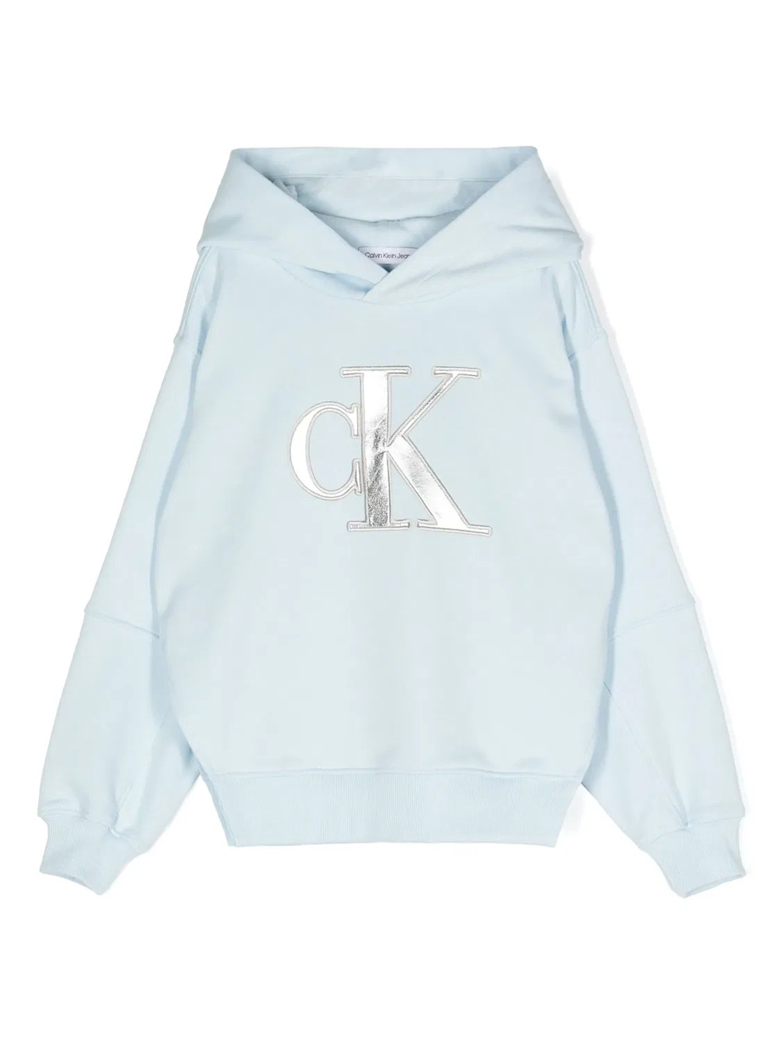 Calvin Klein Худи с вышитой монограммой, синий