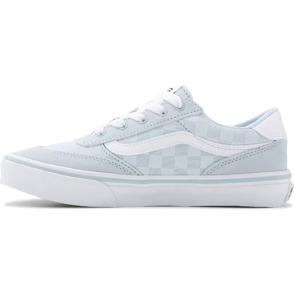 Детские низкие кроссовки Brooklyn Vans, Blue/White — фото 3