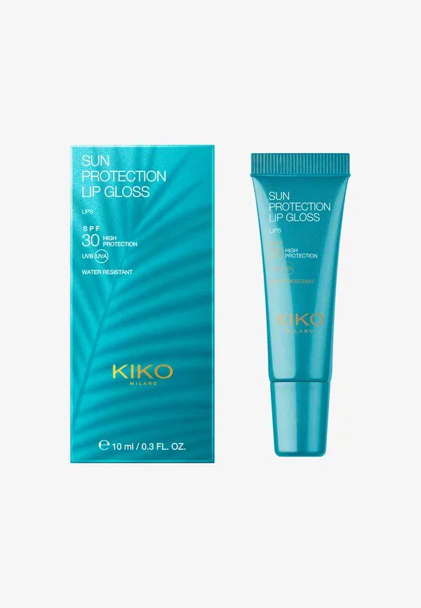Блеск для губ с солнцезащитным эффектом SPF 30 - блеск для губ 10 мл Kiko Milano, цвет honey guard — фото 2