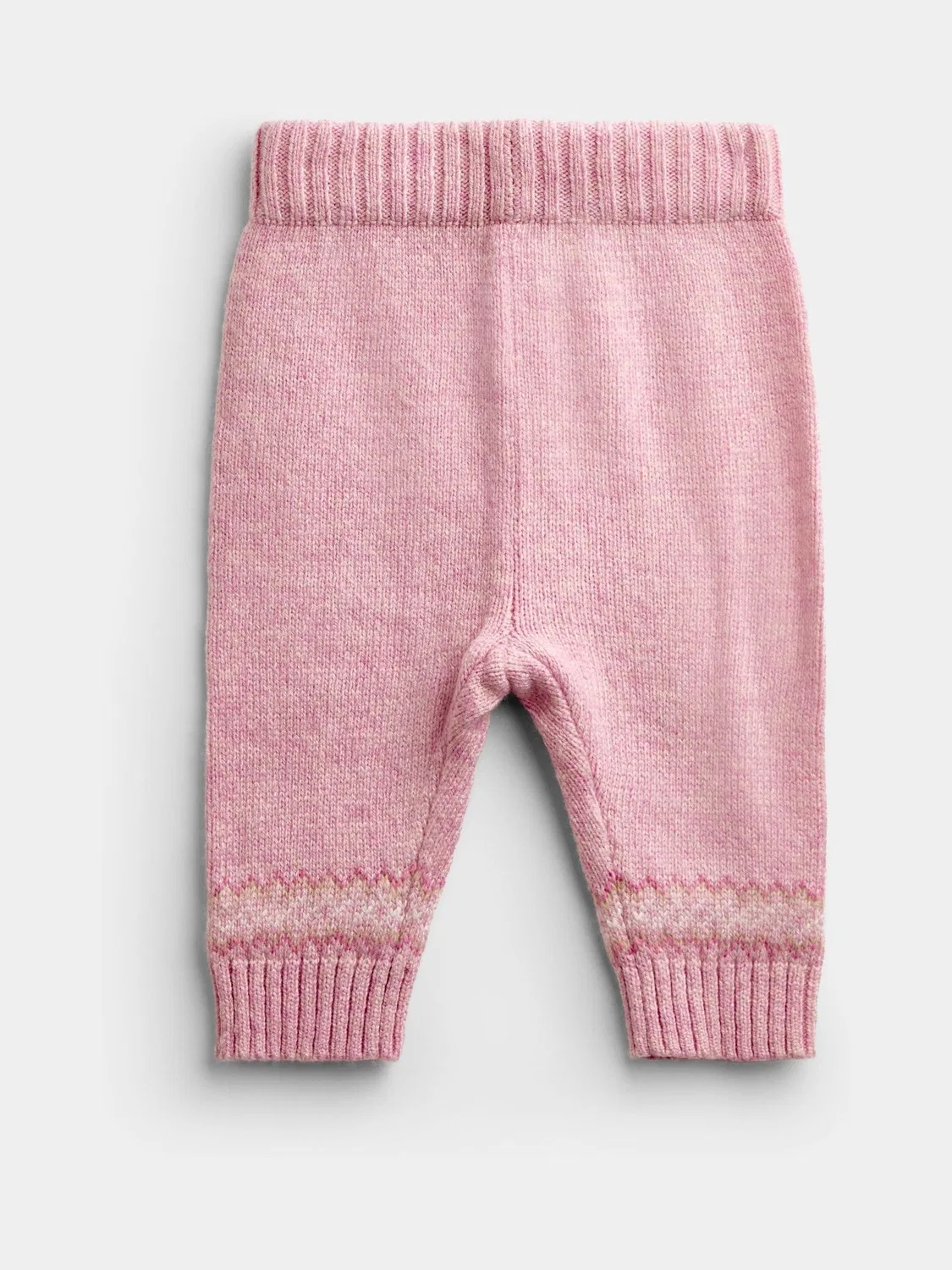 Набор Jojo Maman Bébé Light Pink Peter Rabbit Flopsy Fairisle Cardigan & Legging — фото 4