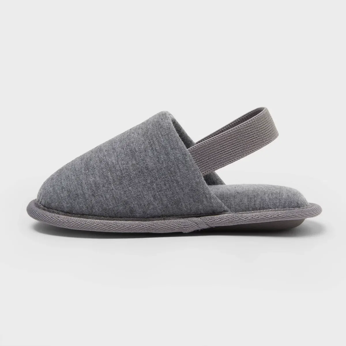 Детские тапочки для мальчиков с пяткой Jason Scuff Cat & Jack, Heather Gray — фото 2