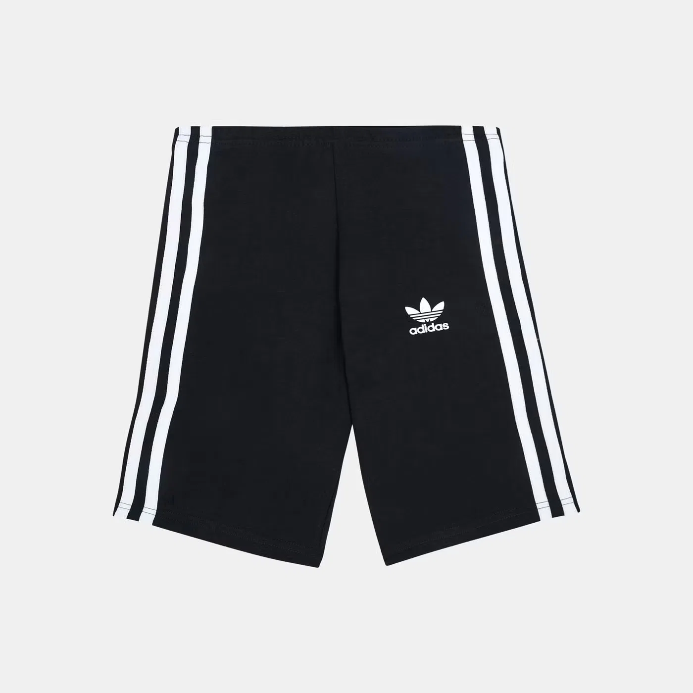 Шорты велосипедки с логотипом Adidas Originals, черный
