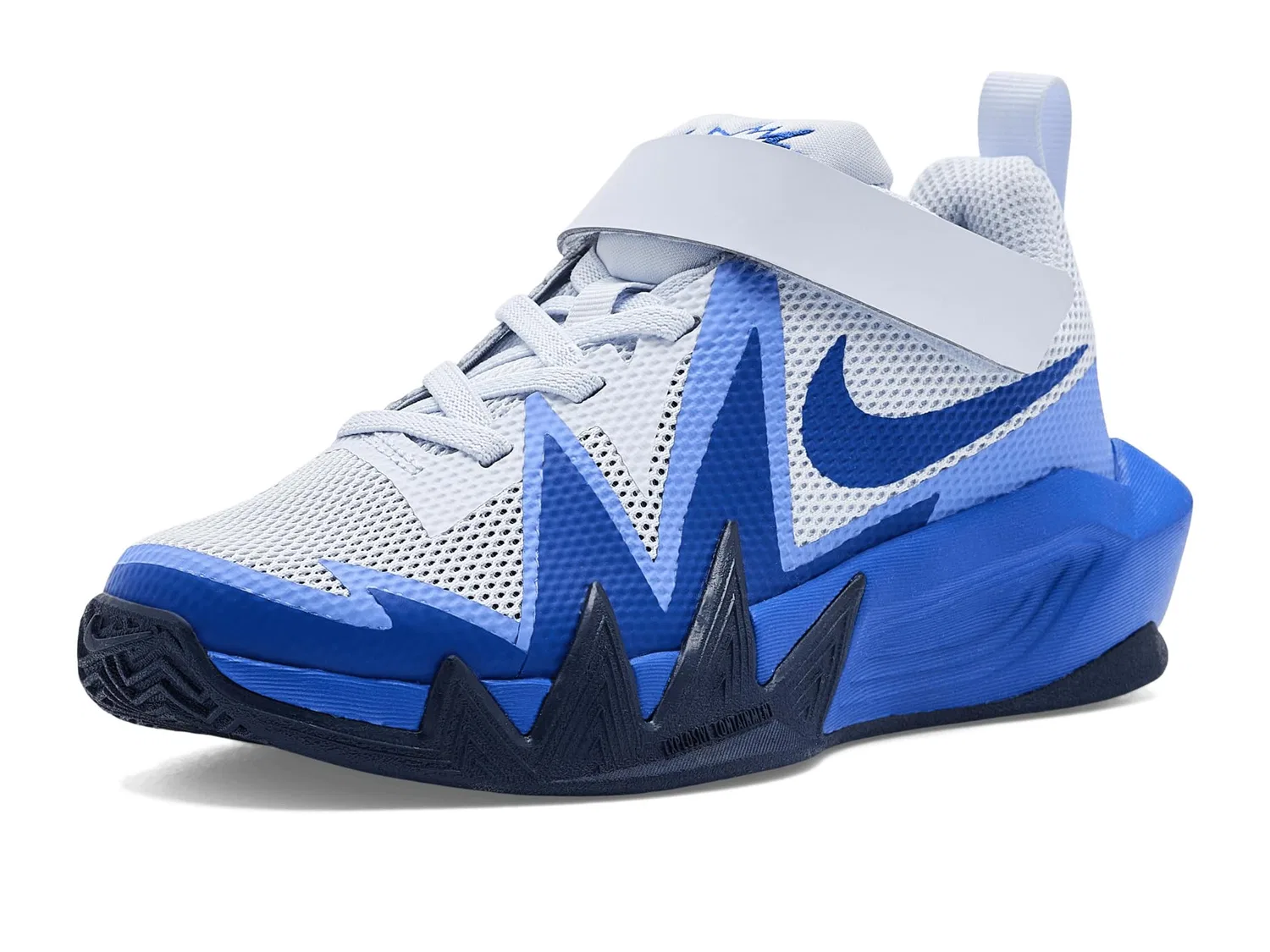 Кроссовки S.T Dynamite (для маленьких детей) Nike Kids, Football Grey/Game Royal/Midnight Navy/Polar