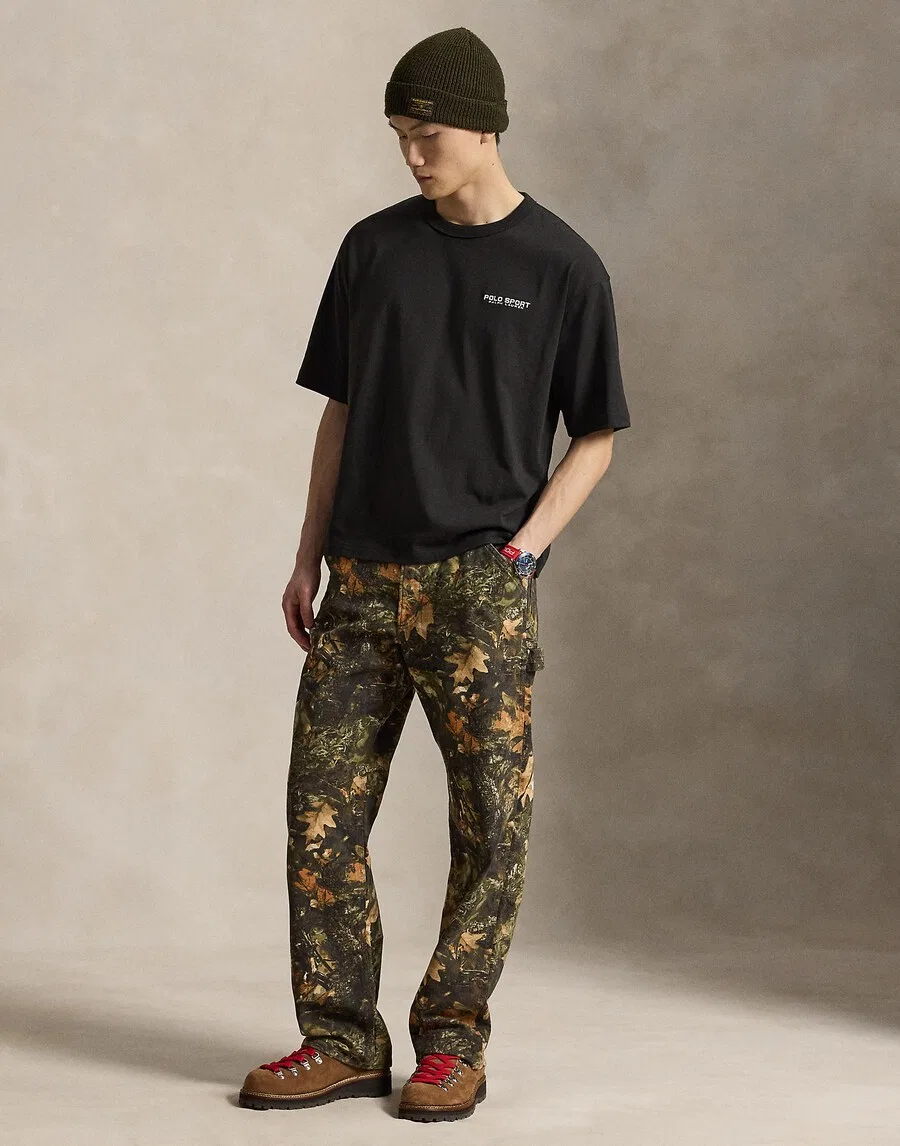 Рубашка Polo Ralph Lauren черного цвета — фото 4
