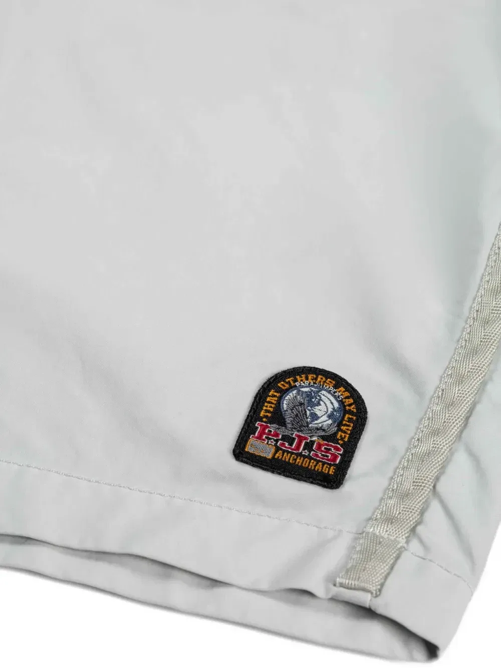 Плавательные шорты с нашивкой логотипа Alcor Parajumpers, серый — фото 2