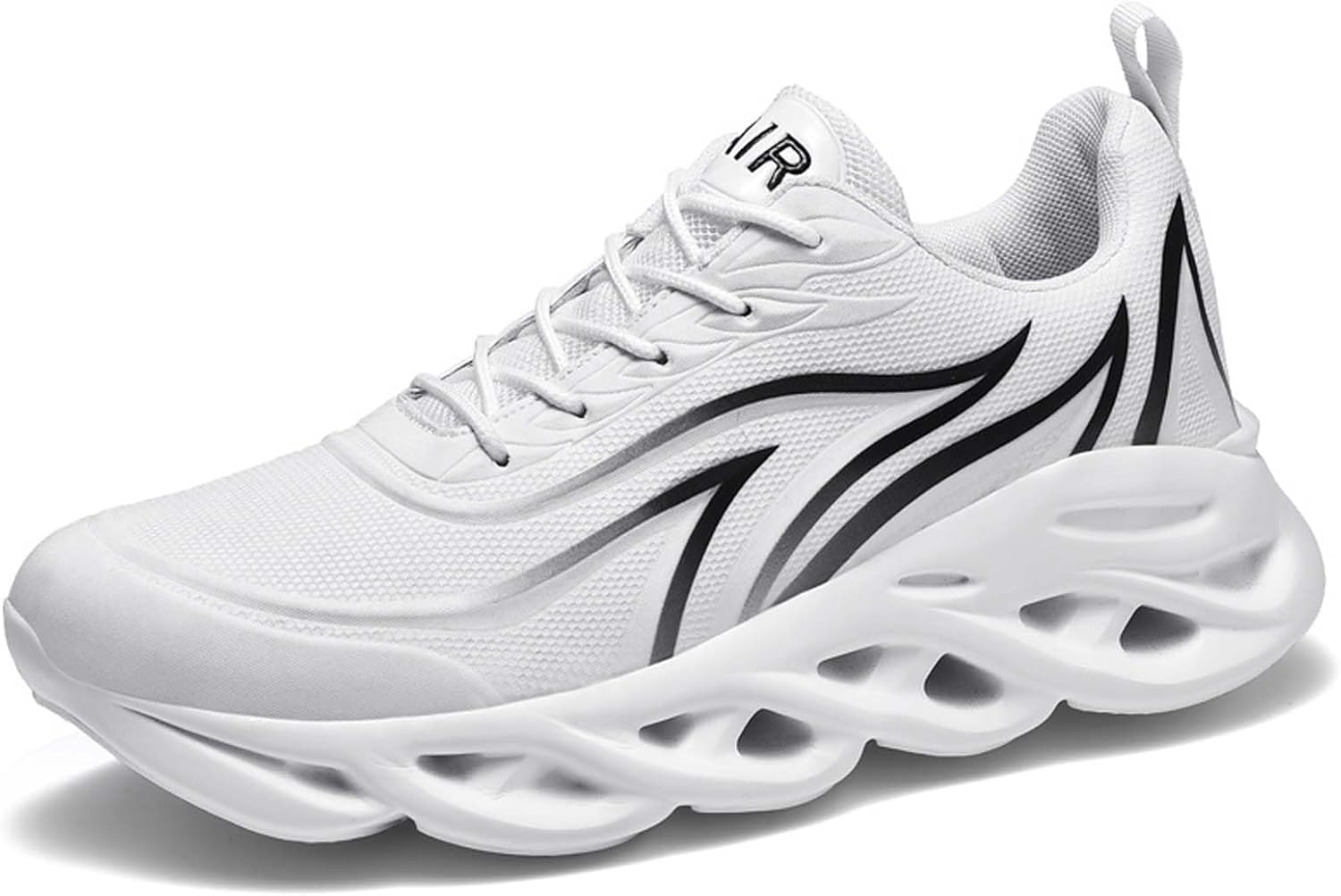 

Мужские беговые кроссовки, прогулочные кроссовки, противоскользящие, дышащие, легкие, модные кеды Missletty, белый