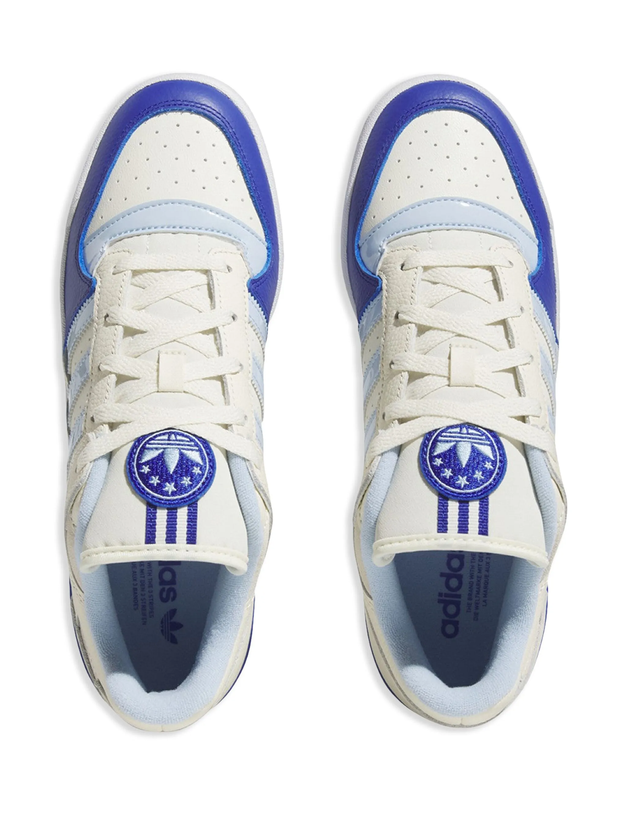 Кроссовки Forum Low CL Adidas, белый — фото 2