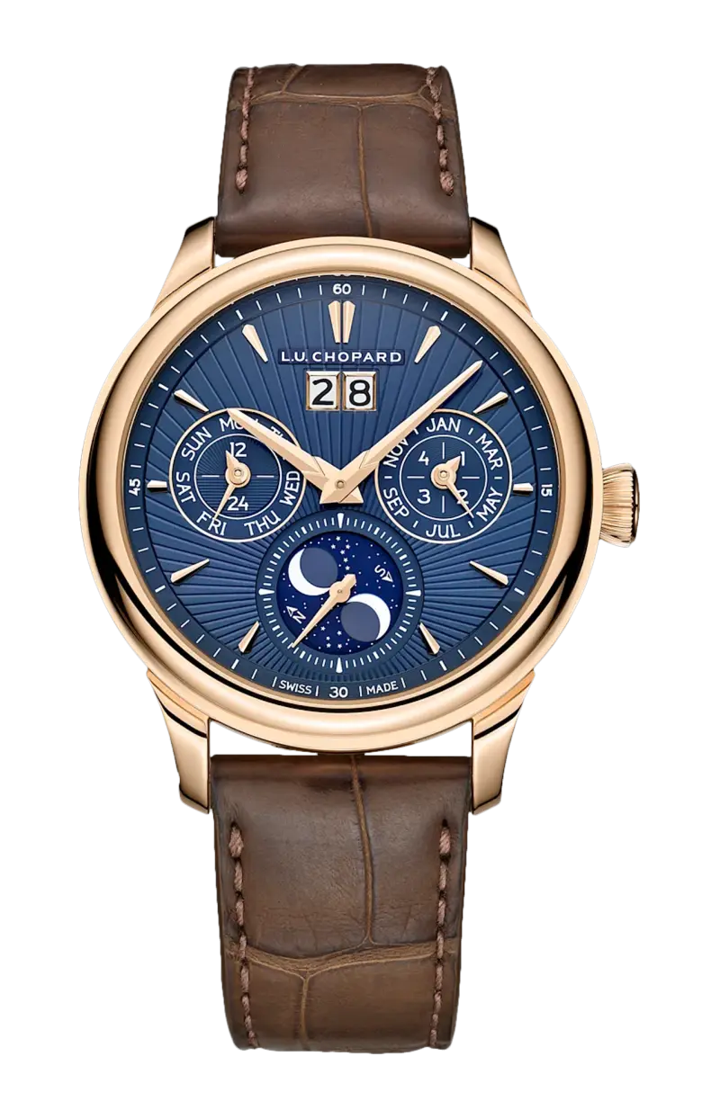 

L.u.c lunar one 40,5 мм, автоматический, розовое золото из ответственных источников - 161951-5001 CHOPARD