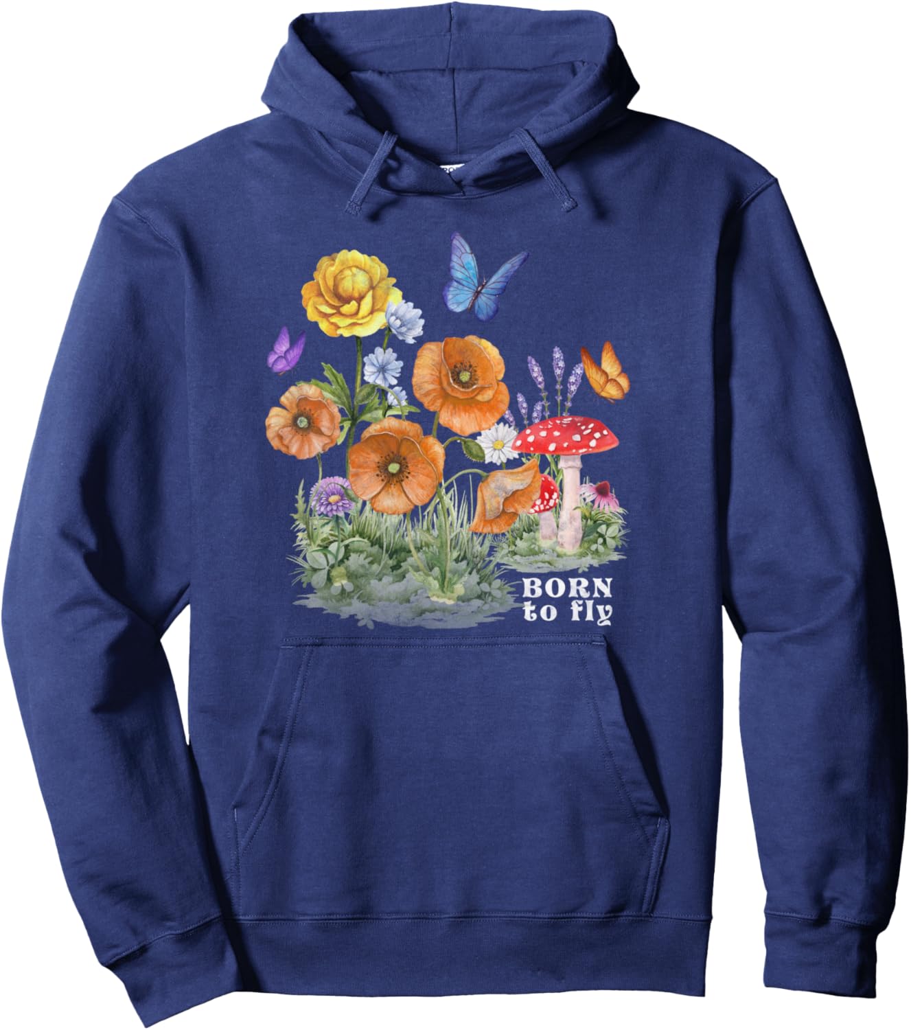 

Худи Born To Fly Flowers and Butterflies, синее Trendy Apparel, Синий, Худи Born To Fly Flowers and Butterflies, синее Trendy Apparel