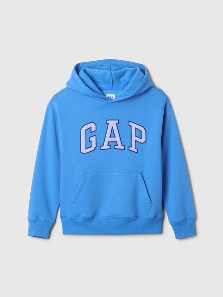 

Пуловер с капюшоном GAP Hoodie, синий