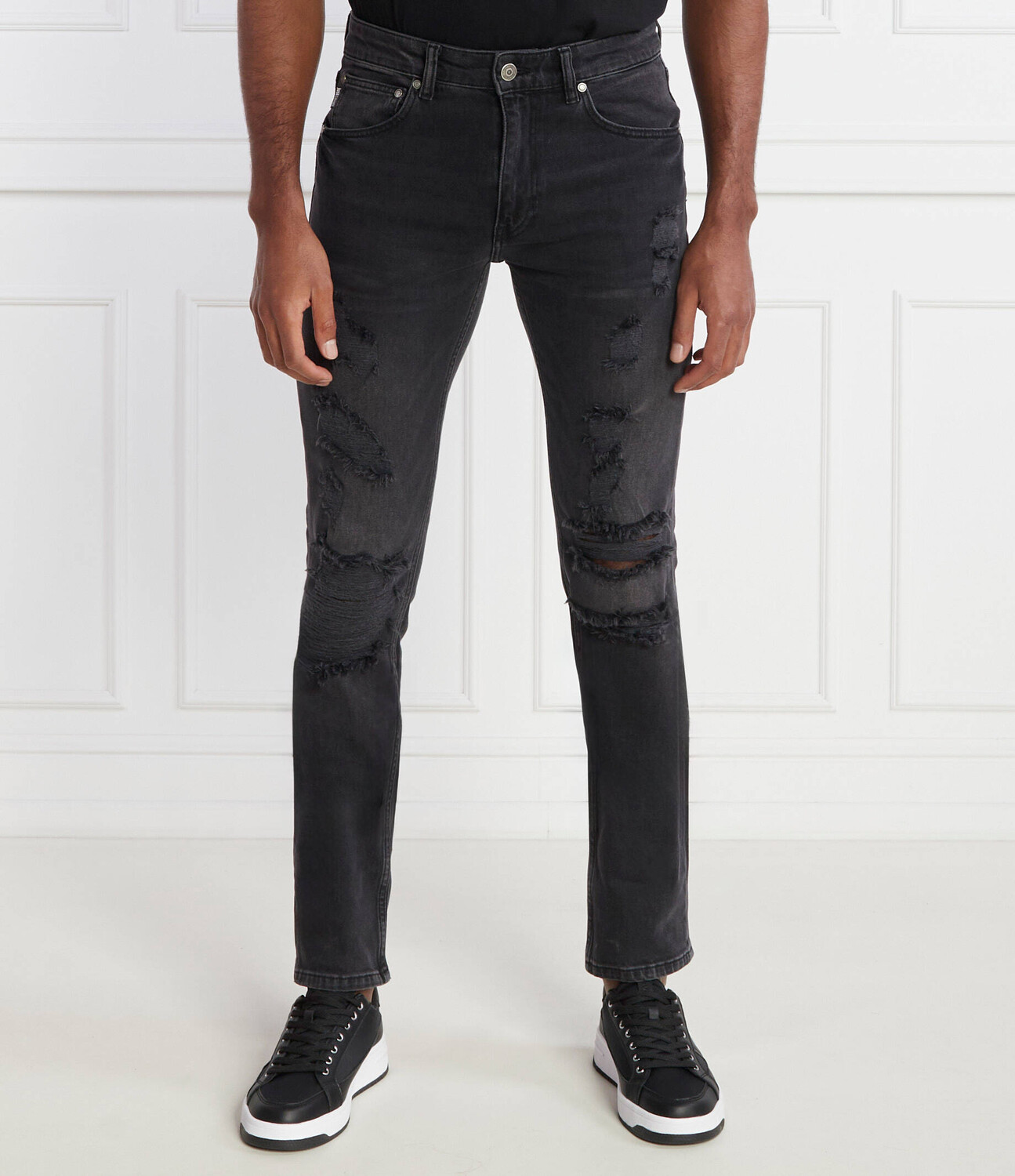 

Джинсы Just Cavalli Slim Fit, цвет grafite