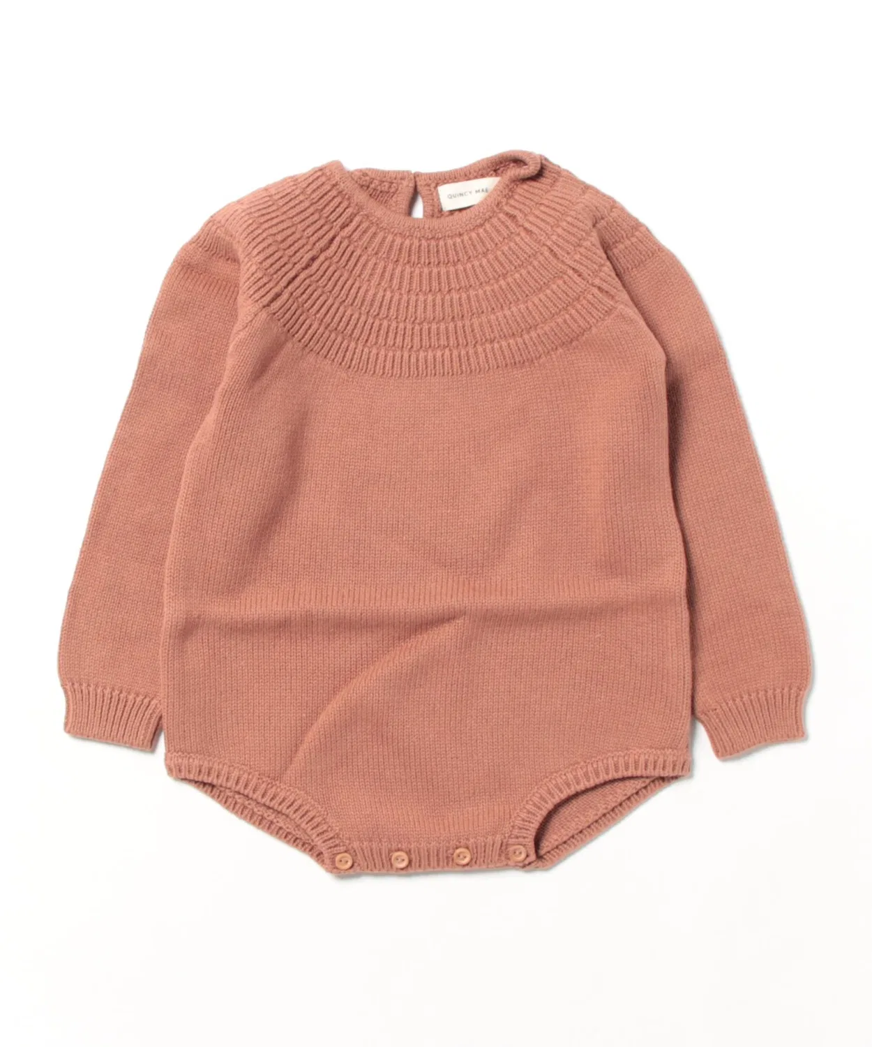 Ромпер Knit Dalia из органического хлопка, цвет шоколад